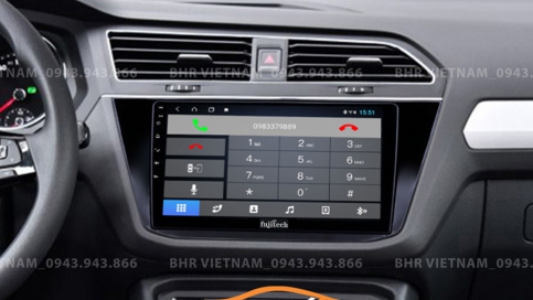 Màn hình DVD Android liền camera 360 Volkswagen Tiguan 2019 - nay | Fujitech 360 